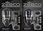 New Listing**LOT OF 2** ZEBCO BULLET 5.1:1 9 BB SPINCAST FISHING REEL CLAM PACK 21-37639