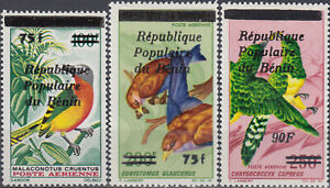 Benin Birds New Value O/P on Dahomey 1986 MNH-16,50 Euro