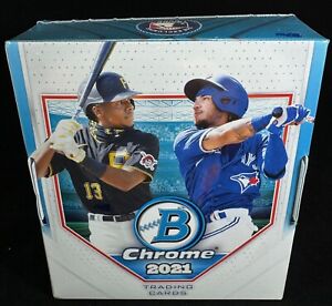 2021 Bowman Chrome Baseball -- Hobby Box -- Factory Sealed -- Quantity Available