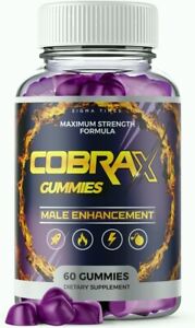 (Official 1 Pack) Cobrax Gummies, Cobra X Gummies for Men, Cobrax Enhancement