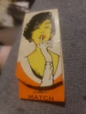 Vintage Naughty Novelty Matchbook “Snatch a Match”