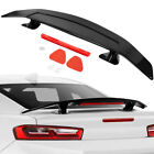 45.8''Universal Car Rear Trunk Spoiler Wing Glossy Black Sport Style W/Adhesive