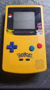 New ListingNintendo Game Boy Color Pokémon Pikachu Edition - Reshelled  - Sound Issue