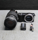 Sony Alpha A5000 Digital Camera W/ Extras and Quantaray AF LD 70-300mm