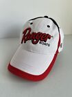 Ranger Boats White With Red Baseball Hat. Hook And Loop Closure