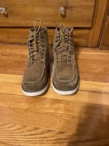 Eastland Lumber Up 7241-40 Suede Peanut Leather Work Boot Men’s Size 12D