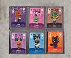 UNUSED Animal Crossing Series 1 Amiibo Cards - Lot of 7 Cards in Good Condition!