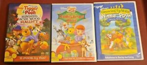 Disney Winnie the Pooh (3 DVD Lot) Piglet, Tigger, Christmas FREE SHIPPING!