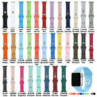 Silicone Band Strap For Apple Watch Sport iWatch Series 5/4/3/2/1, 44/42/40/38mm