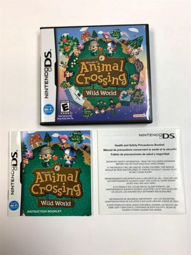 Animal Crossing: Wild World (Nintendo DS, 2005) No Game