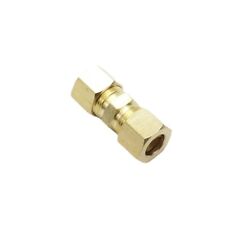 3 Pcs Brass Compression Fitting Union Connector 3/8