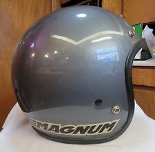 Vintage 1983 Bell Magnum LTD Helmet Dark Gray Magnum  Helmet
