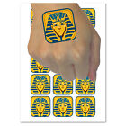 Ancient Egyptian Pharaoh with Crown Temporary Tattoo Water Resistant Set