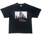 Vintage 90s The Simpsons The Sopranos Parody T Shirt Sz L Novelty Funny Promo