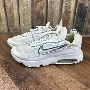 Nike Womens Air Max Shoes Size 8.5 White Running Sneakers 2090 CK2612-100