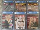 Lot of 6 Pamela Anderson Playboy Magazine CGC 9.0++ Lot - Notes for Issue Dates