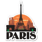 Paris  France Travel car bumper sticker decal 5