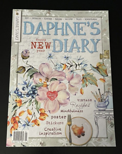 Daphne's Diary Magazine Issue-1 2024, Happy New Year, Vintage, Poster, Stickers