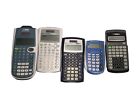 Lot Of 5 Texas Instruments Calculators TI 30XS, (2) TI 30XIIS, TI 30Xa, TI 503SV