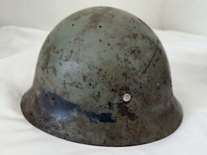 WW2 Original Japanese Helmet Captured Turned Into South Vietnamese Helmet