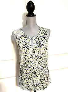 CABI NWT Style #257 Multicolor Mosaic Sleeveless Top MSRP $69 - Size XS