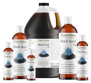 Black Cumin Seed Oil Cold Pressed Nigella Sativa Pure Unrefined Kalonji Bulk