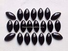 8x16 mm Marquise Natural Black Onyx Cabochon Loose Gemstone Lot Jewelry Making