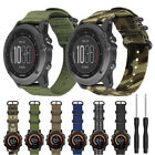 Military Nylon Watch Bands Strap For Garmin Fenix 5X 5 5S 3 Forerunner 935 945