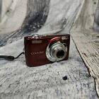 Nikon COOLPIX L24 14.0MP Digital Camera Red Won't Power On For Parts or Repair