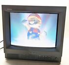 Sony Trinitron PVM-14N1U 14 Color Video CRT Vintage Retro Gaming Monitor TV READ