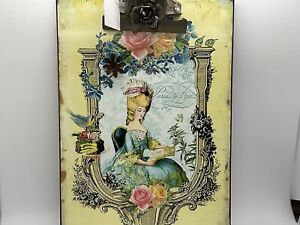 Victorian look shabby chic metal wall art clipboard 3 available World Market