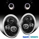 Fits 2002-2006 R50 R52 R53 Mini Cooper Halo Projector Headlights Black (For: More than one vehicle)