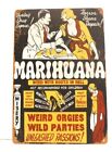 Marijuana Tin Metal Poster Sign Bar Vintage Retro Ad Style Marihuana Pot XZ