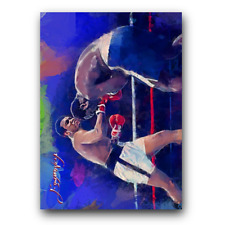 New ListingJoe Frazier & Muhammad Ali #17 Art Card Limited 13/50 Vela Signed (Boxing -)