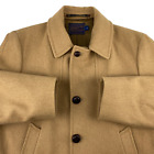 Vintage Pendleton Overcoat Mens Size 40 100% Virgin Wool Light Academia Classic