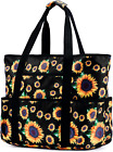 Beach Bags for Women, Large Beach Tote Bag with Zipper Tons of Pockets Beach Bag