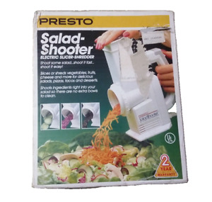 Presto Salad Shooter 02910~ Electric Slicer/Shredder~ Brand New
