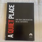A QUIET PLACE FOR YOUR CONSIDERATION 2018 OSCAR SCREENER DVD.  Brand New!