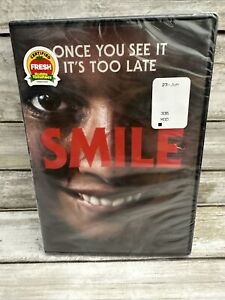 SMILE (DVD 2022) HORROR - SUSIE BACON - BRAND NEW  SEALED - FAST FREE SHIPPING