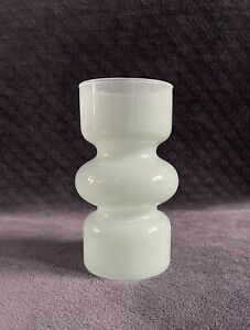 Modern Scandinavian Style Opalescent Blown Glass Vase