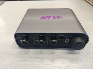 Avid MBox Mini USB Audio Recording Interface 2 x 2 With Pro Tools Express