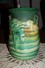 Roseville Pottery USA - Luffa - Double-Handled 7 1/2-inch Vase - Excellent cond.