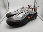 Nike Air Max Axis Mens Wolf Grey Total Crimson Running Shoes Size 12 AA2146-001