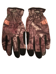 True Grip Large Men's Camo Utility Glove, Model 9705 Camouflage EUC