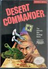 Desert Commander (NES - 1989) Excellent -  Box and Manual - FREE SHIPPING!