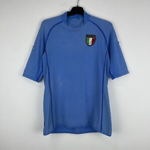 Italy 2002 Vintage Kappa Home Football Shirt Faded Soccer Jersey Italia size L