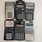 New ListingTexas Instruments Casio Scientific And Graphic Calculator Mixed Lot All Working