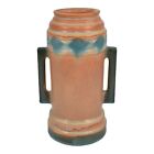 Roseville Futura Tan 1928 Vintage Art Deco Pottery Ceramic Beer Mug Vase 381-6