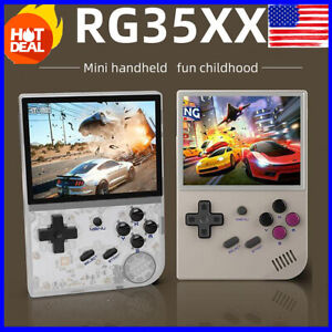ANBERNIC RG35XX Retro Handheld Game Console 3.5 Inch Linux GarlicOS System Gift