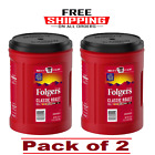 Folgers Classic Roast Ground Coffee 43.5 oz. pack of 2